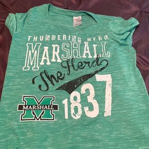 Marshall university, thundering herd T-shirt, size medium